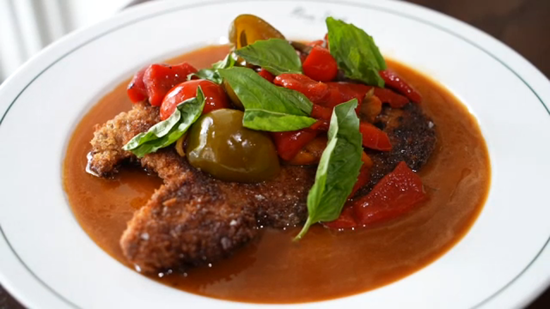 The Dish: Pork schnitzel from Pine Street Grill in Center City Philadelphia