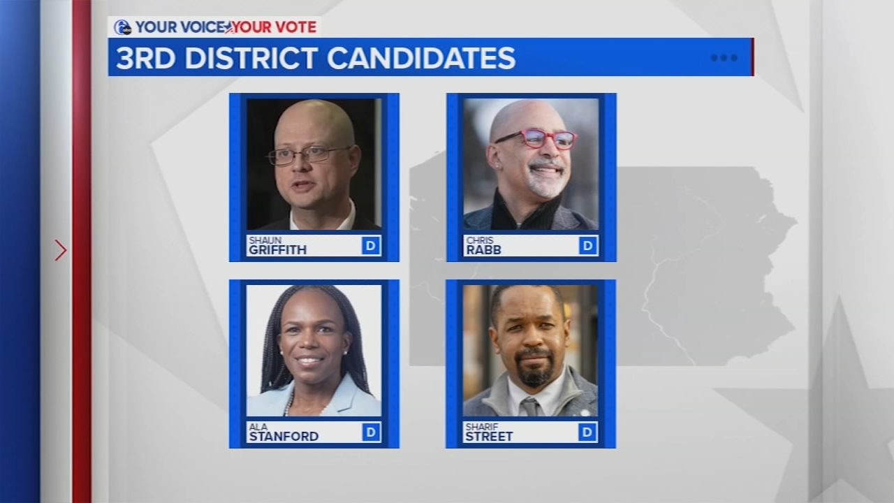 Philadelphia voters turn out for competitive 3rd District Democratic primary