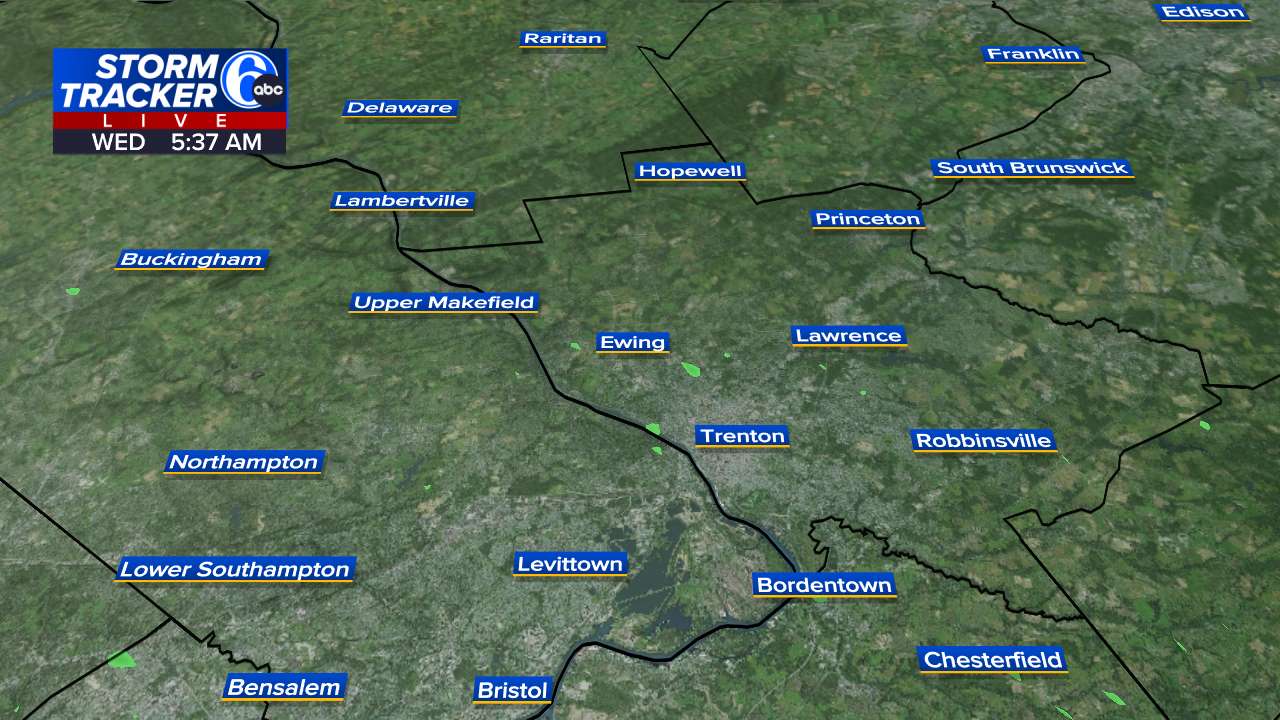 StormTracker 6 - Central New Jersey view