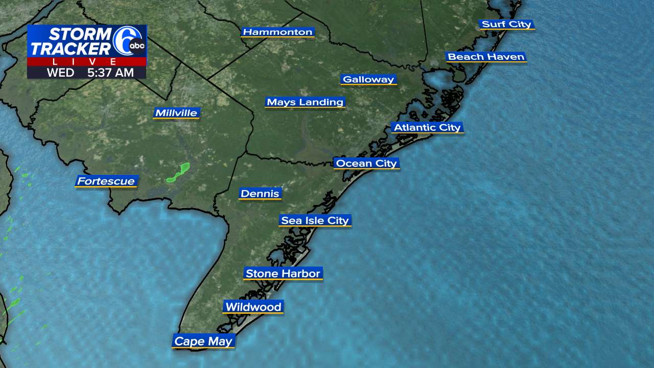 StormTracker 6 - New Jersey Shore view